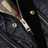Veste sans manches matelassée à poches multiples - Navy