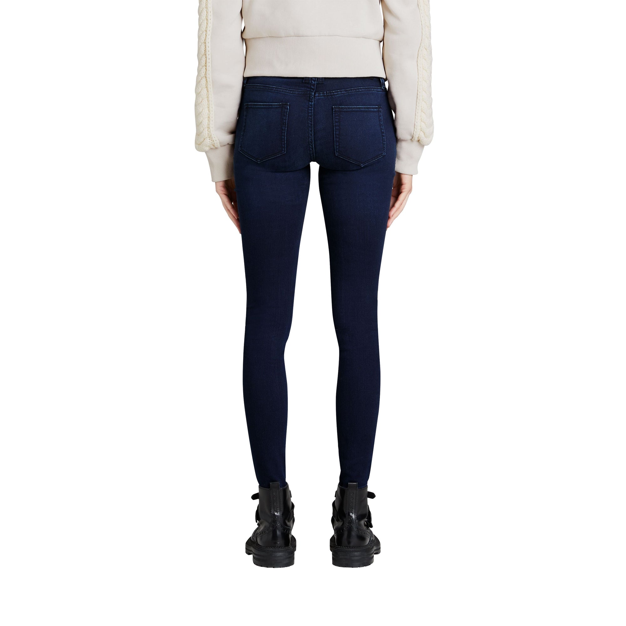 Jean de coupe skinny en denim ultra-stretch - Dark Indigo