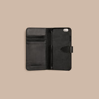 Étui à rabat pour iPhone 6 en cuir London - Black