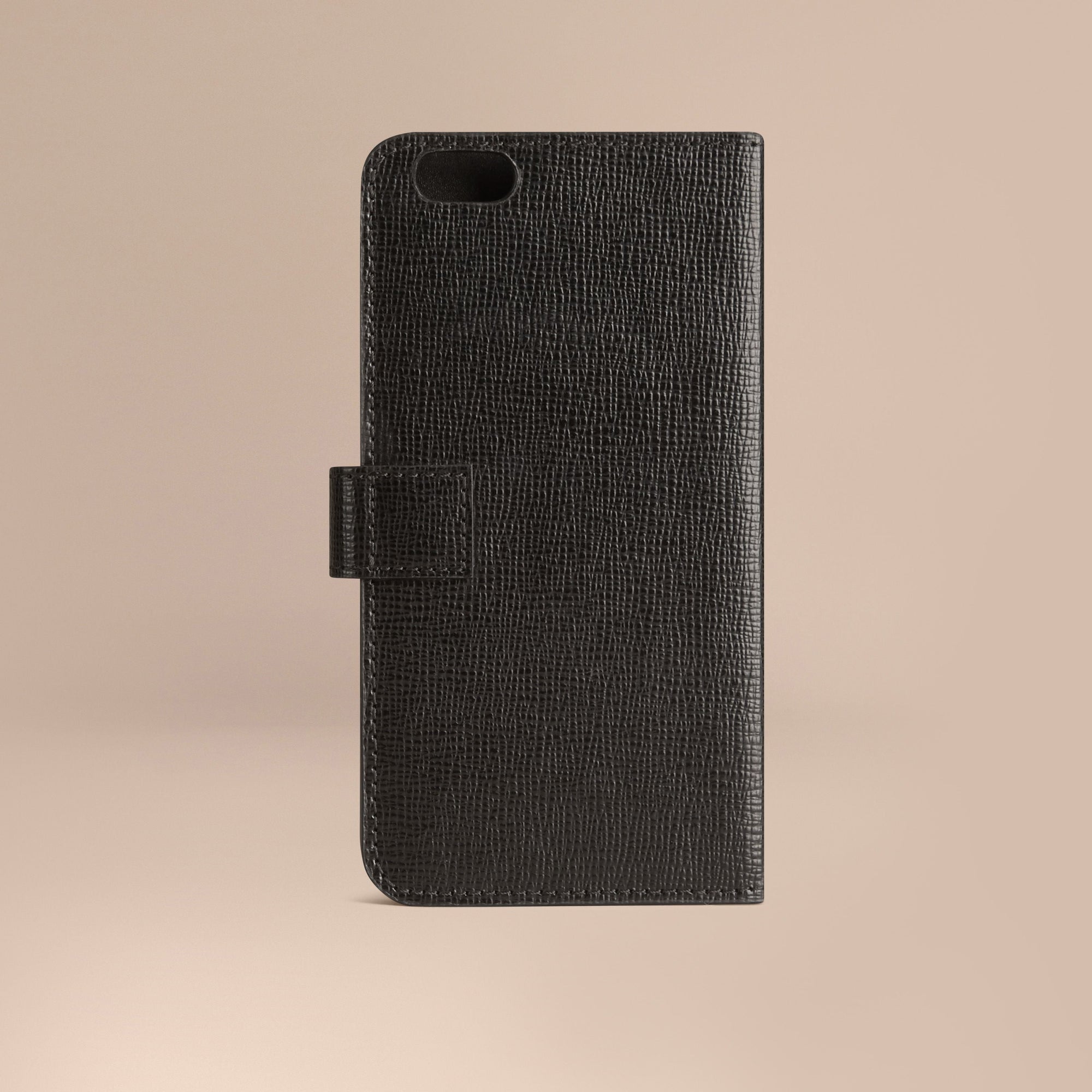 Étui à rabat pour iPhone 6 en cuir London - Black