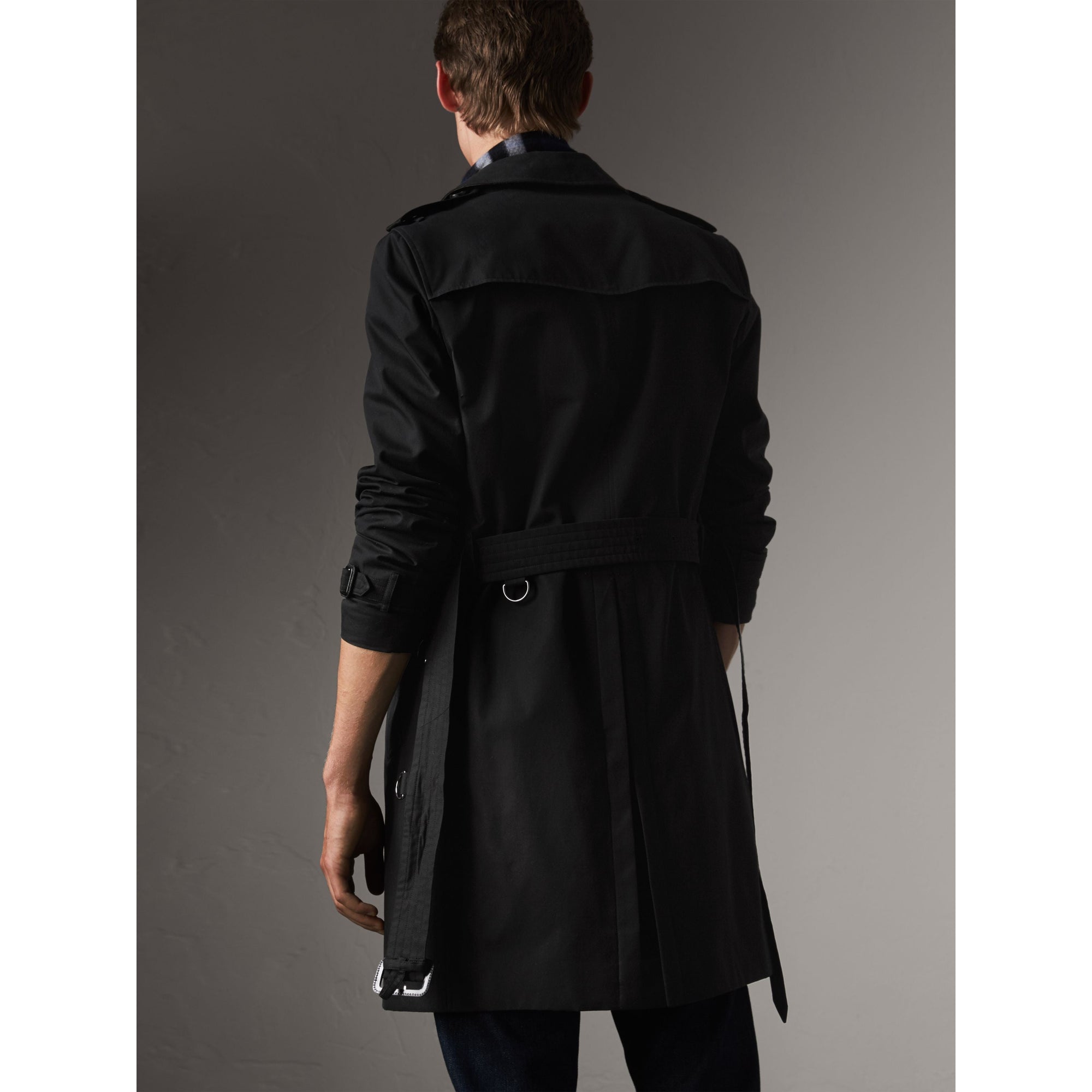 The Chelsea Trench long - Black