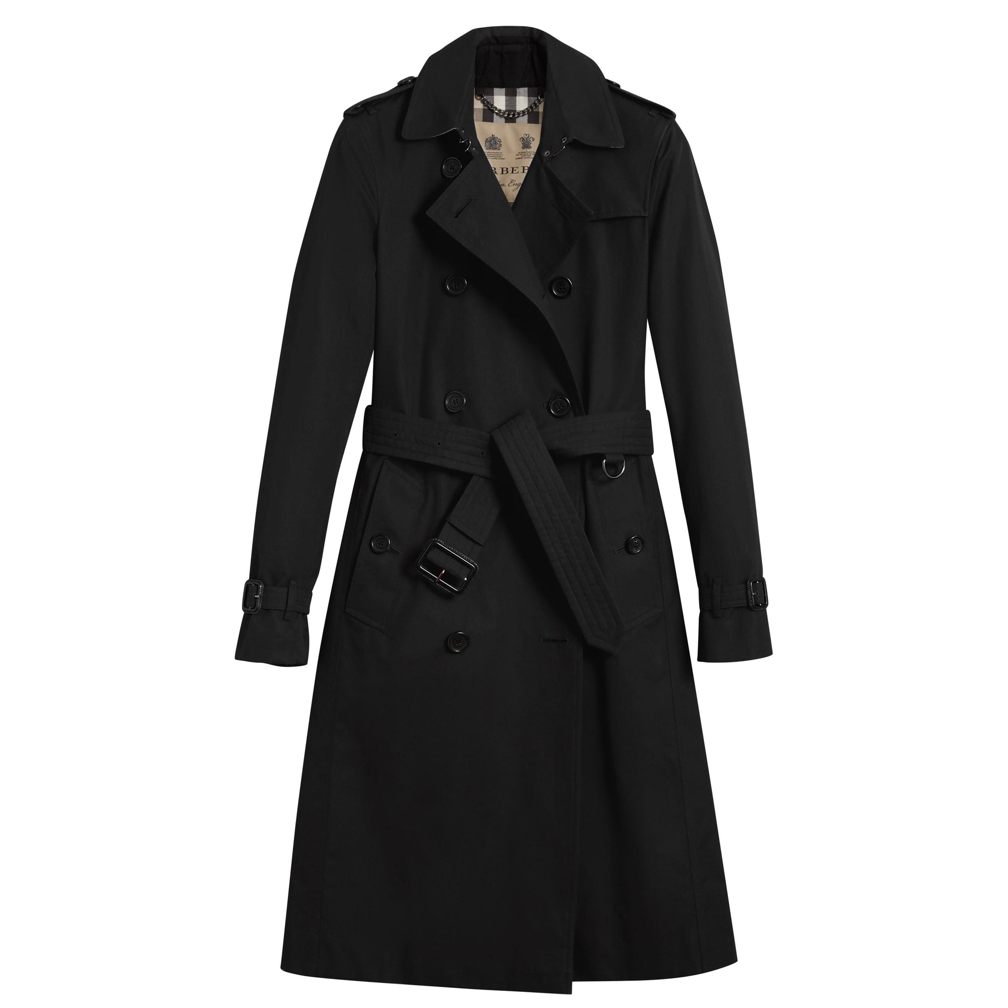 The Kensington Trench extra-long - Black