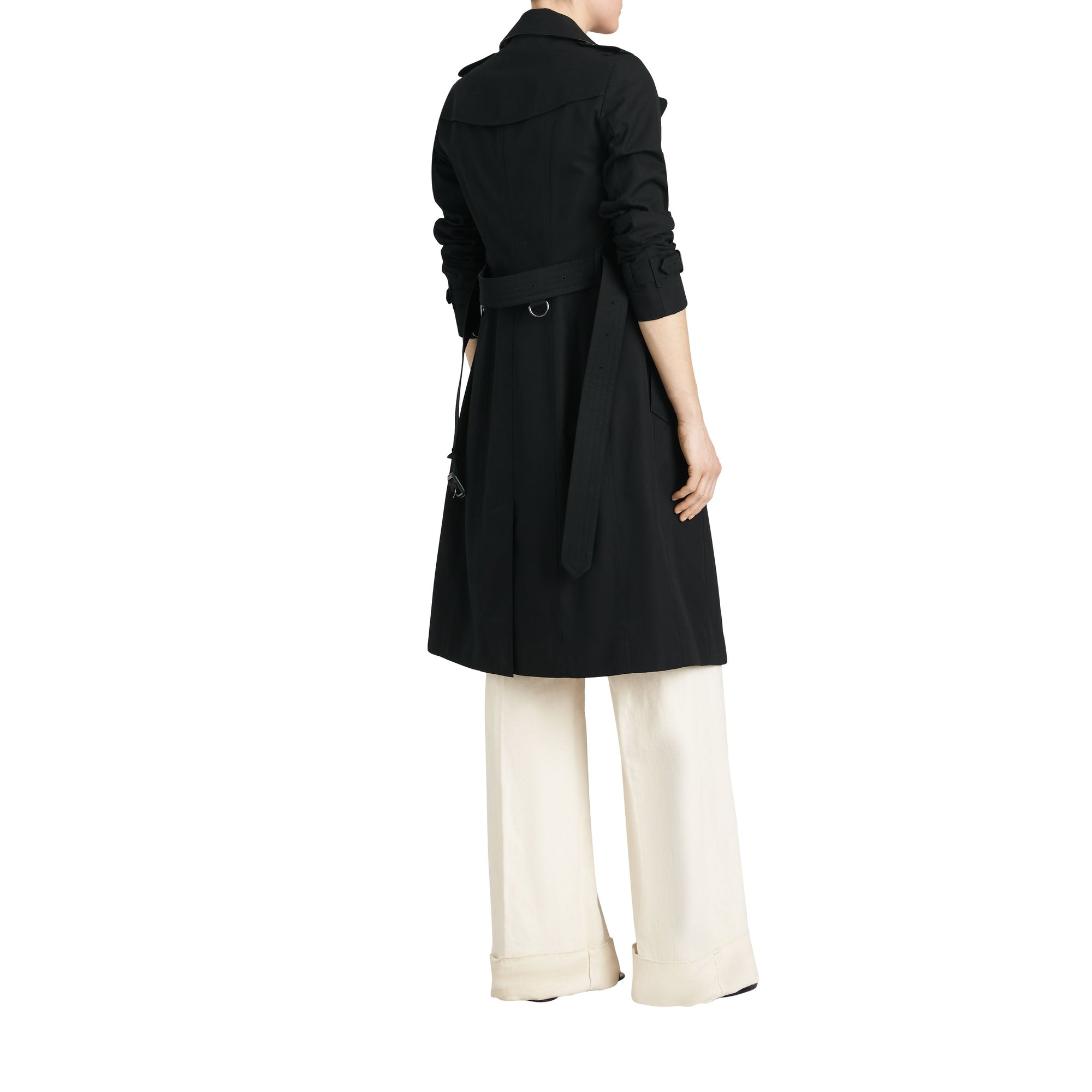 The Sandringham Trench extra-long - Black