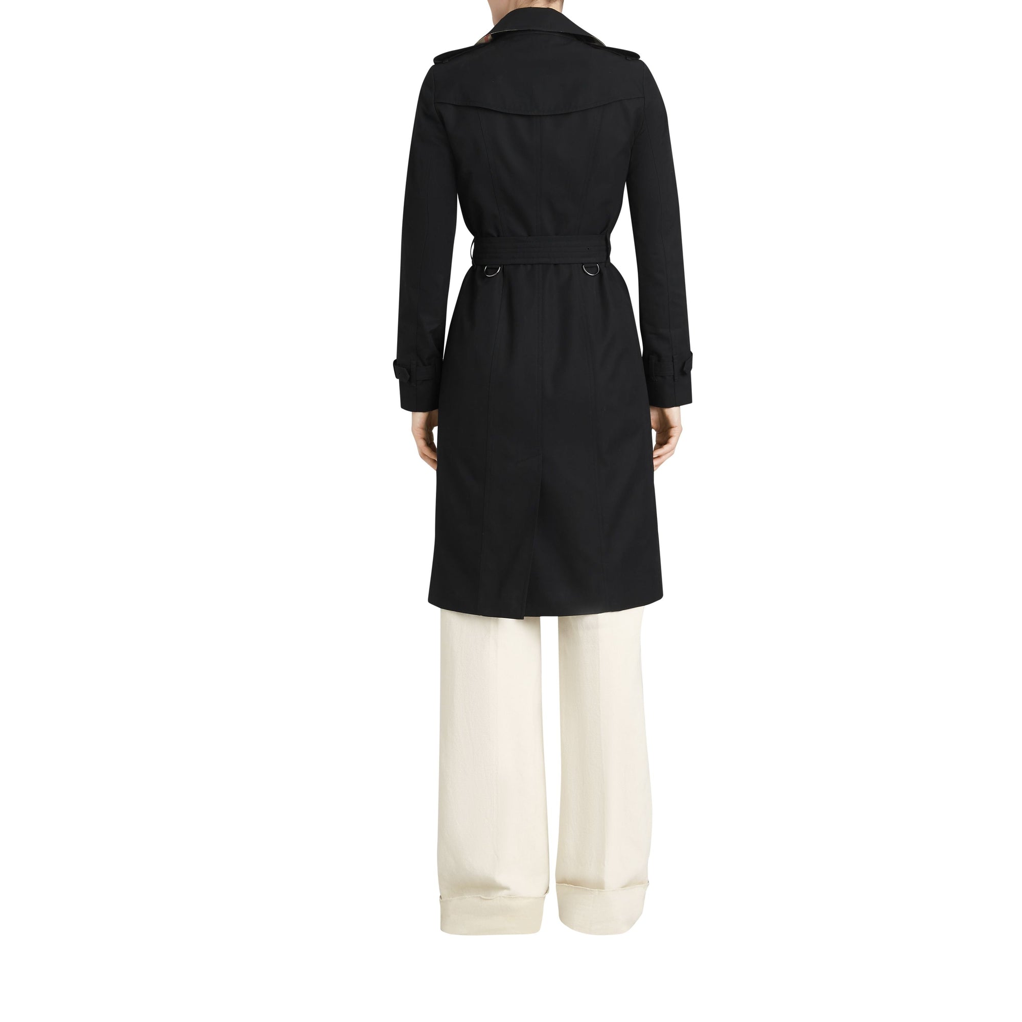 The Sandringham Trench extra-long - Black