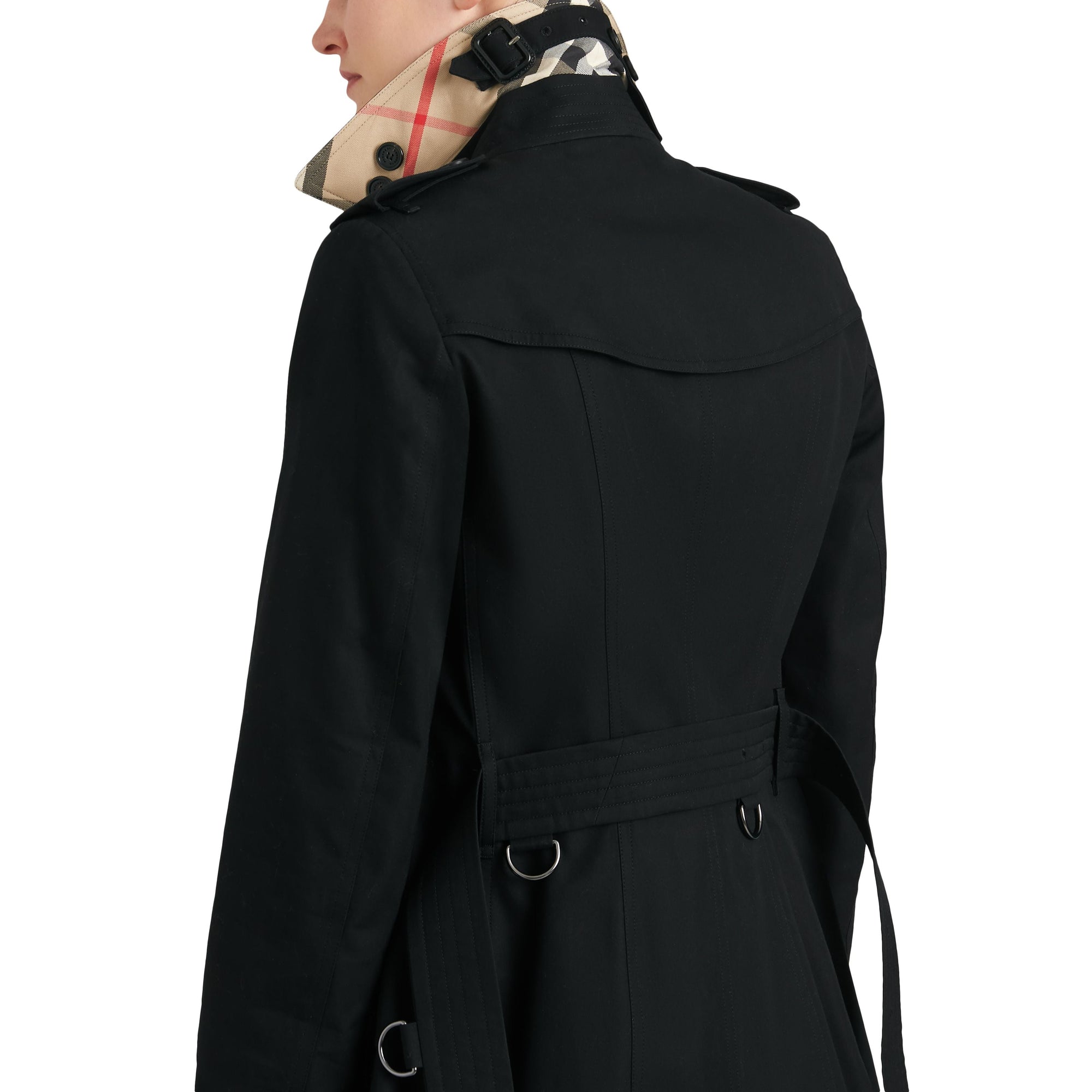 The Sandringham Trench extra-long - Black