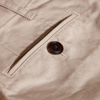 Pantalon chino en coton - Taupe