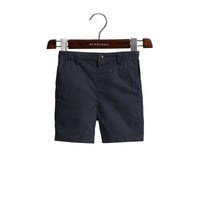 Short chino en coton avec motif check - Ink