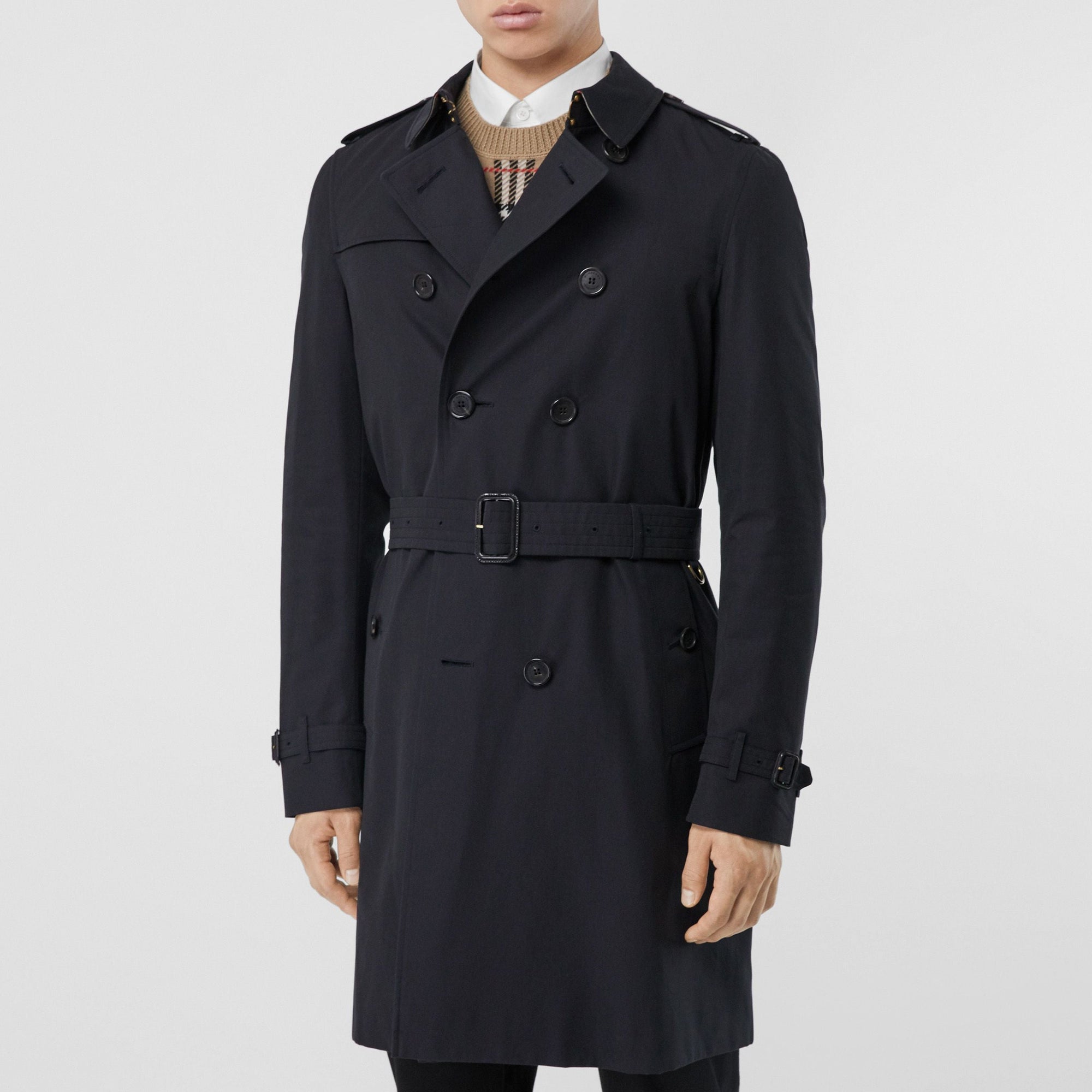 The Chelsea Trench long - Navy