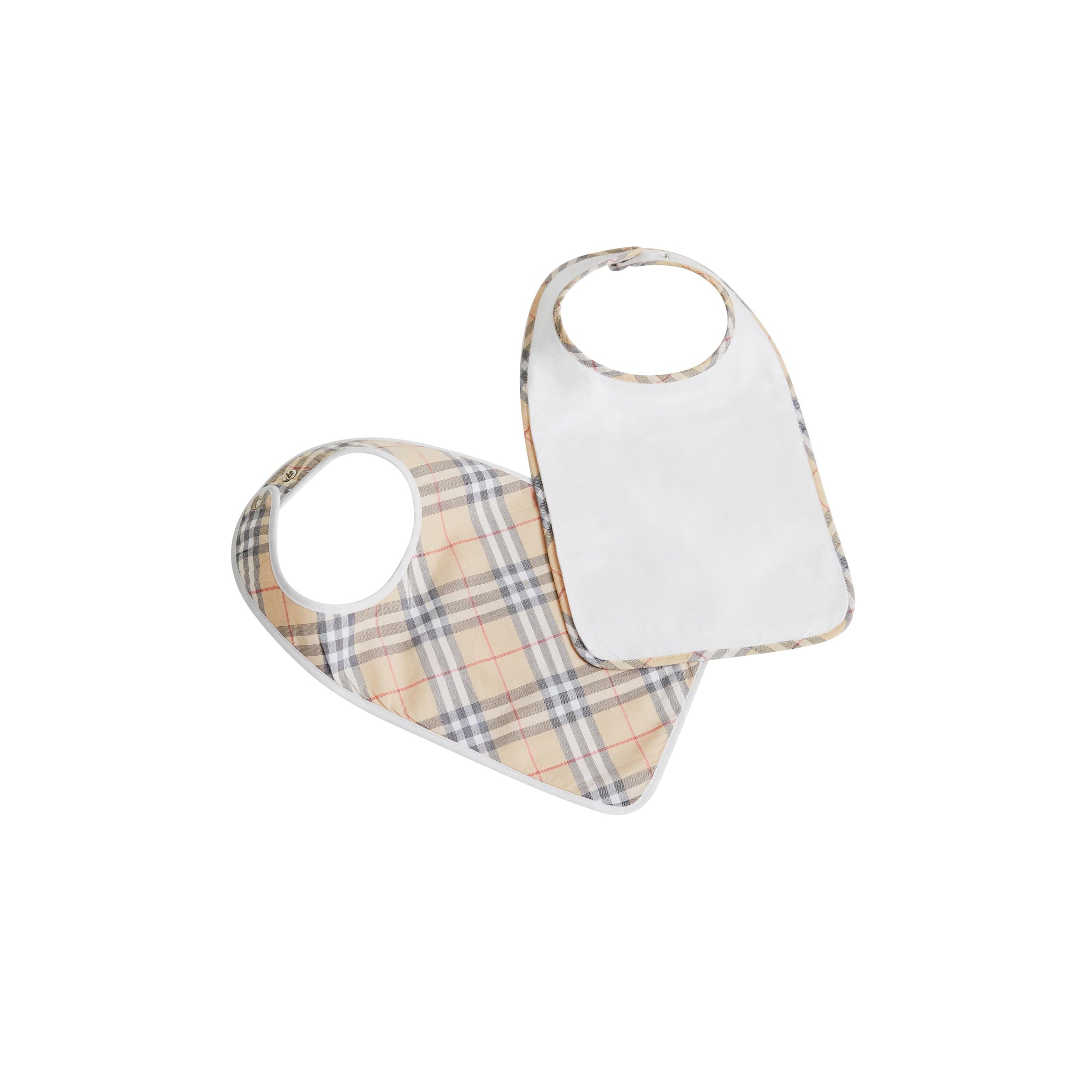 Coffret cadeau bébé deux pièces en coton - White