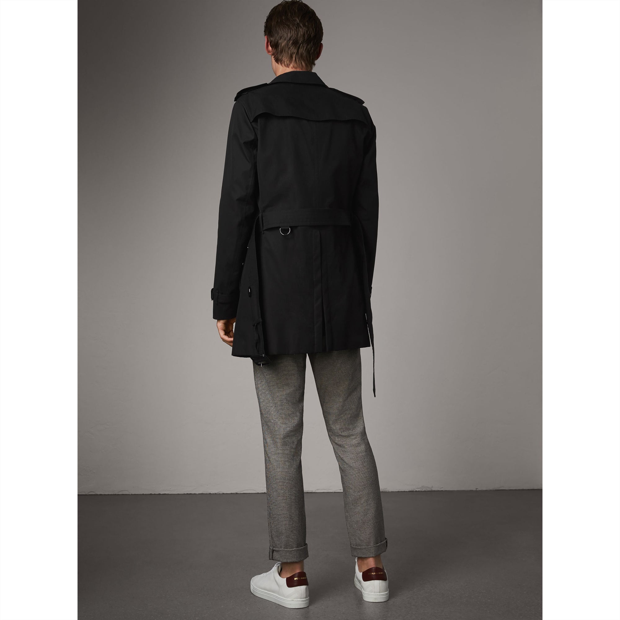 The Chelsea Trench Heritage mi-long - Black