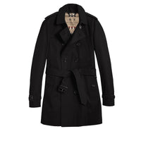 The Chelsea Trench Heritage mi-long - Black