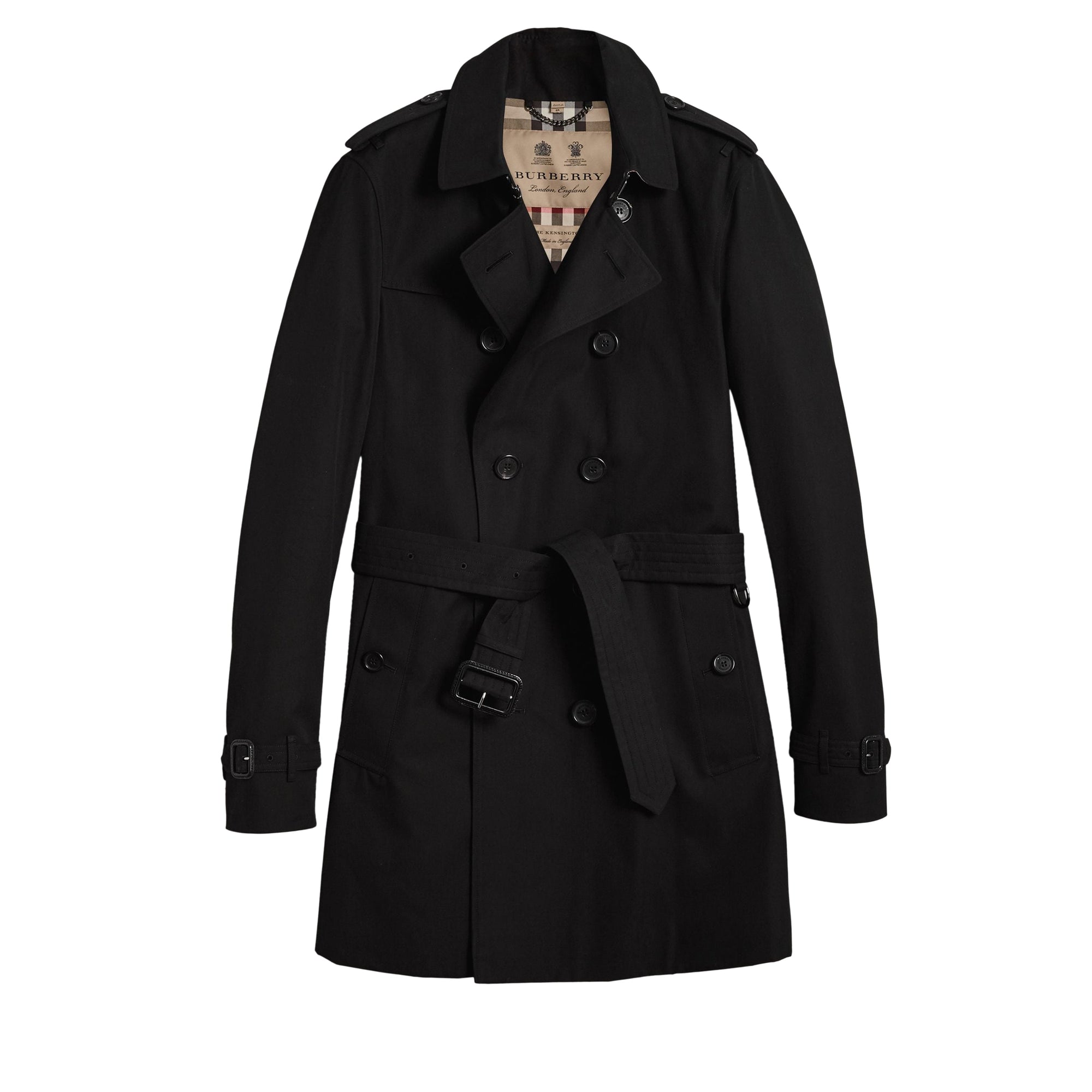 The Chelsea Trench Heritage mi-long - Black