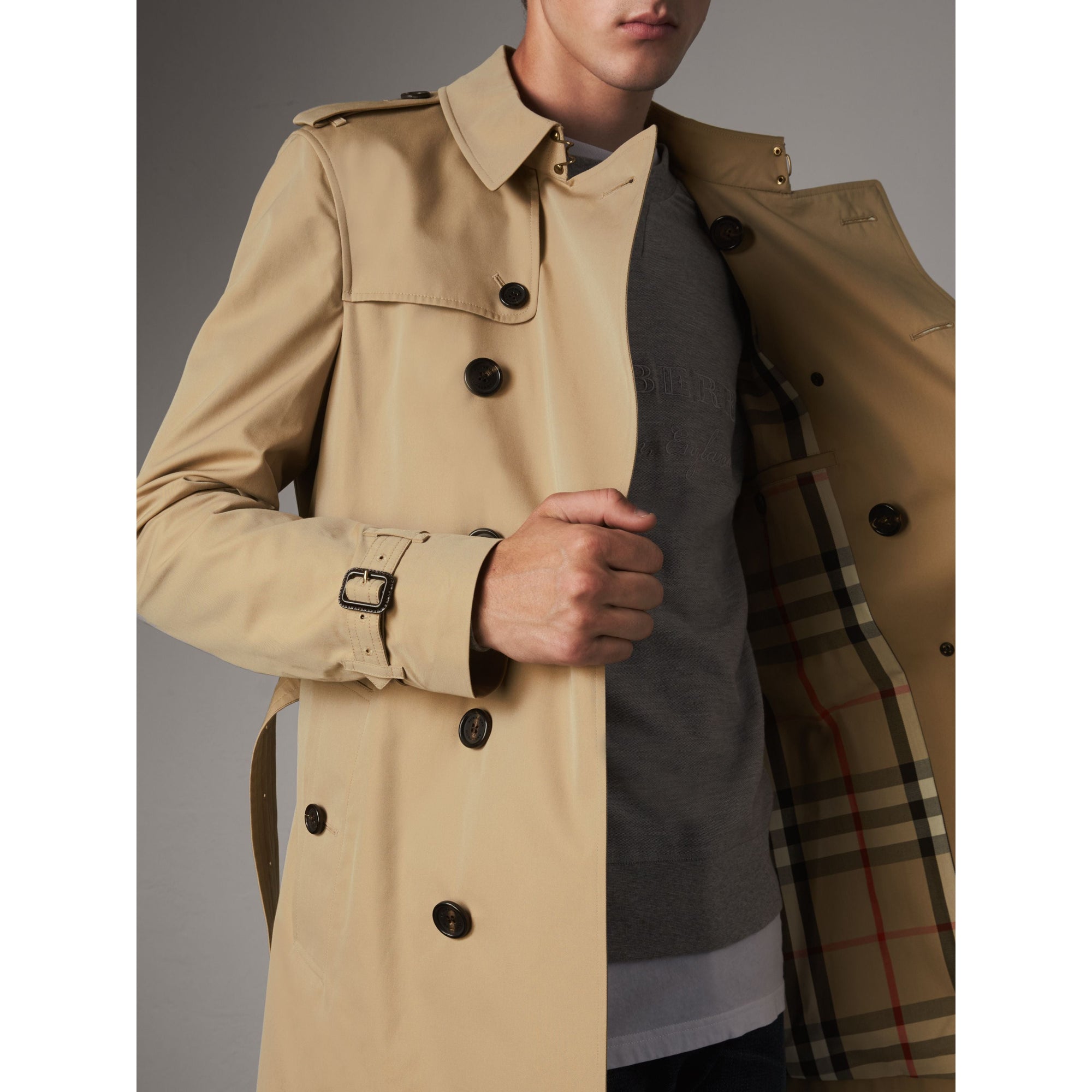 The Chelsea Trench mi-long - Honey