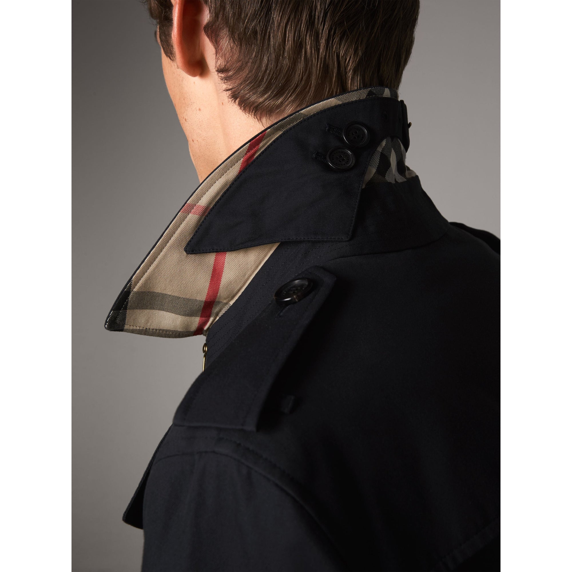 The Chelsea Trench mi-long - Navy