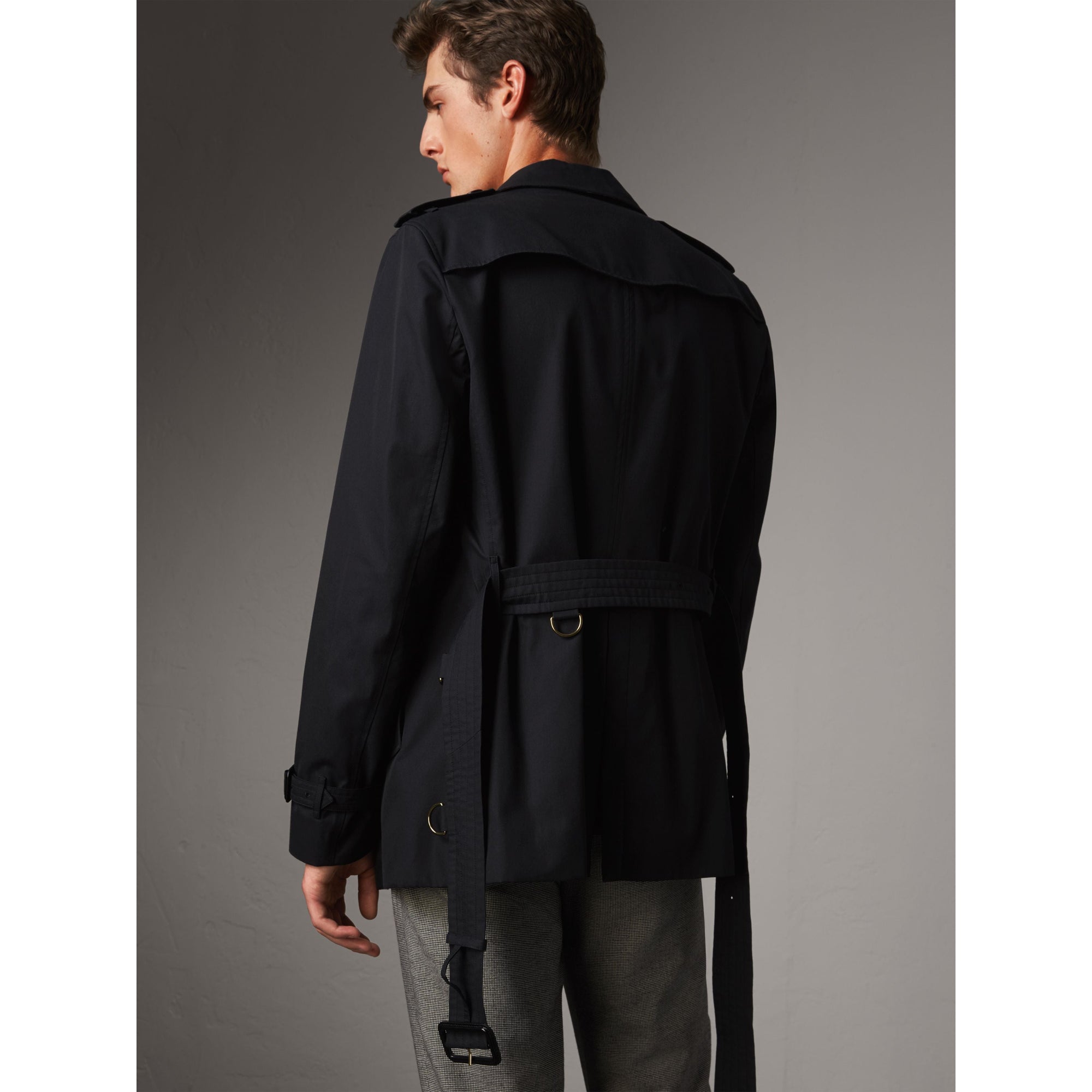 The Chelsea Trench mi-long - Navy