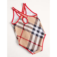 Maillot de bain une pièce à motif check - New Classic Check