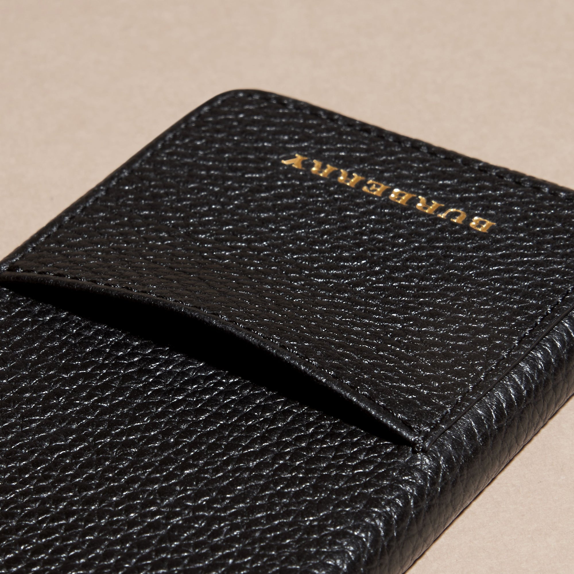 Étui pour iPhone 6 en cuir grené - Black