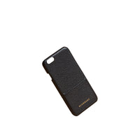 Étui pour iPhone 6 en cuir grené - Black