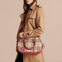 Petit sac The Orchard à motif Horseferry Check - Honey & Antique Rose