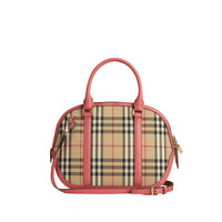 Petit sac The Orchard à motif Horseferry Check - Honey & Antique Rose