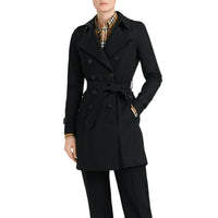 The Chelsea Trench mi-long - Black