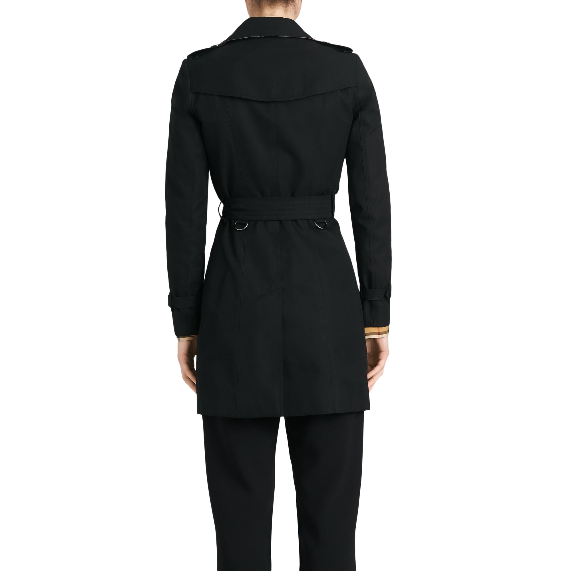 The Chelsea Trench mi-long - Black