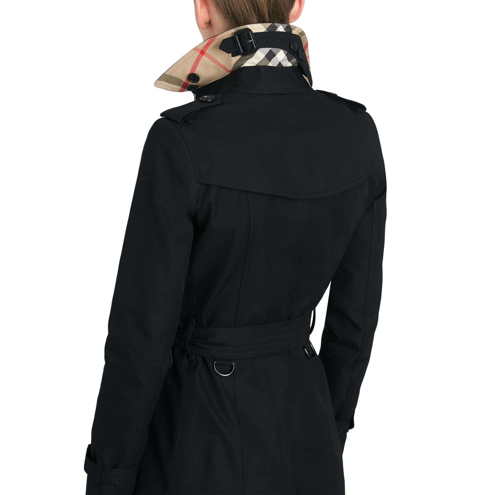 The Chelsea Trench mi-long - Black