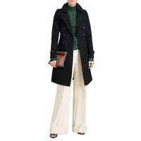 The Chelsea Trench long - Black