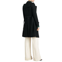 The Chelsea Trench long - Black