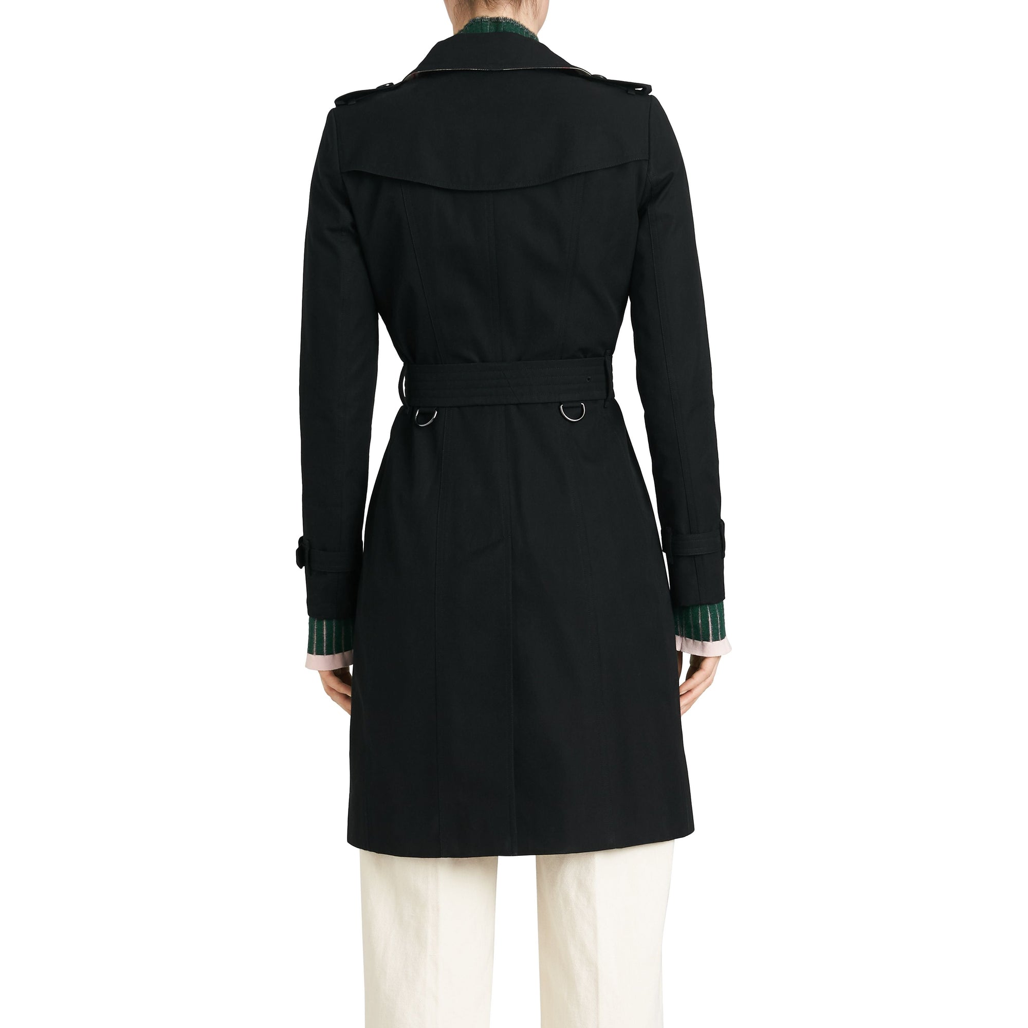 The Chelsea Trench long - Black