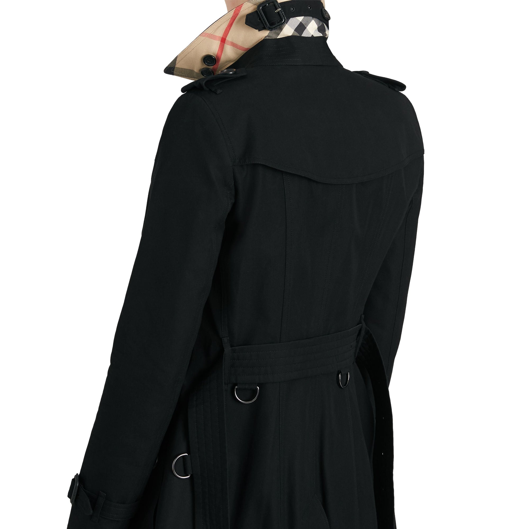 The Chelsea Trench long - Black