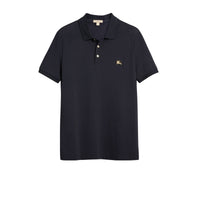 Polo en piqué de coton - Navy