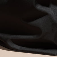 Sac tote avec bordure en cuir - Black