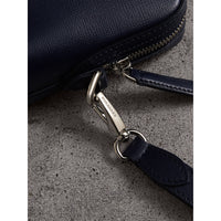 Pochette en cuir London - Dark Navy