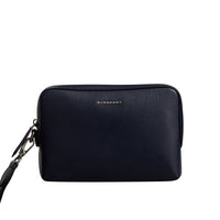 Pochette en cuir London - Dark Navy