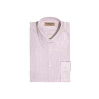 Chemise moderne en coton rayé - Heather