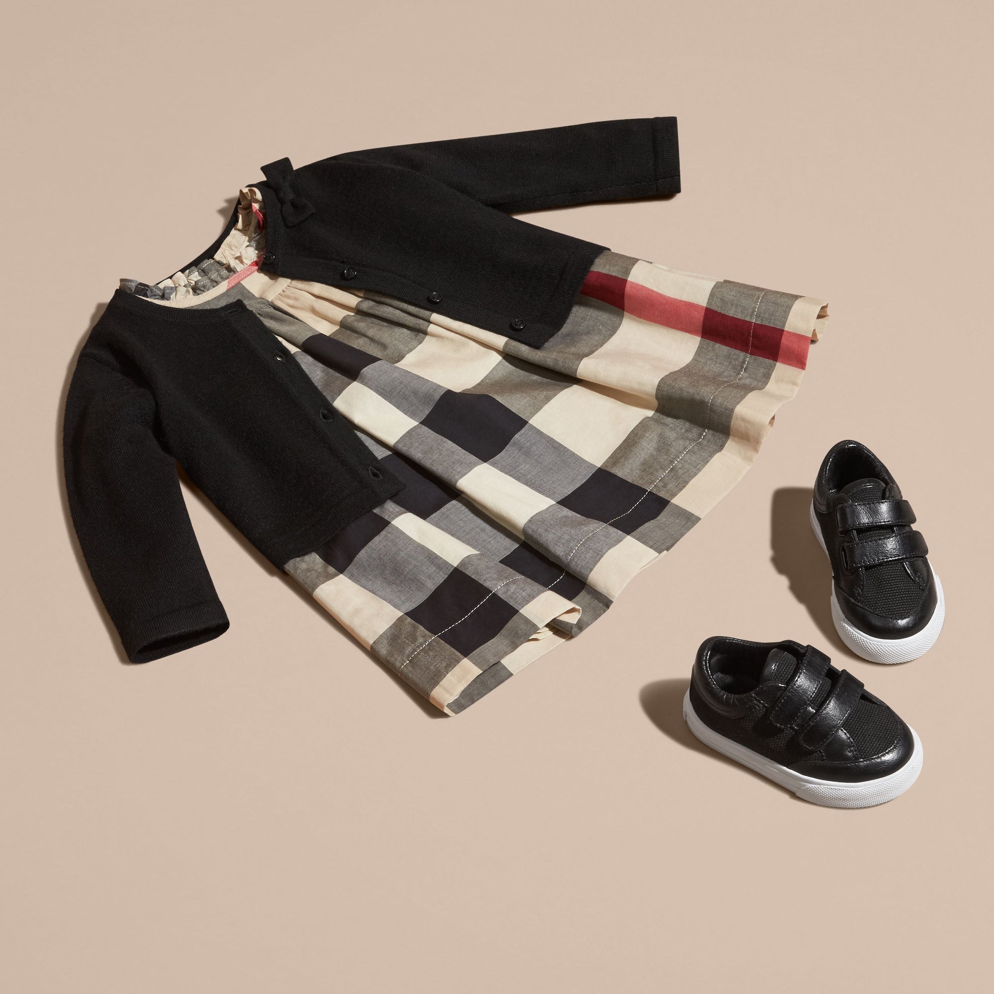 Cardigan léger en laine mérinos - Black
