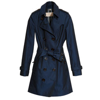 Trench-coat en gabardine de coton - Bright Regency Blue
