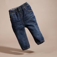 Legging en denim extensible - Indigo