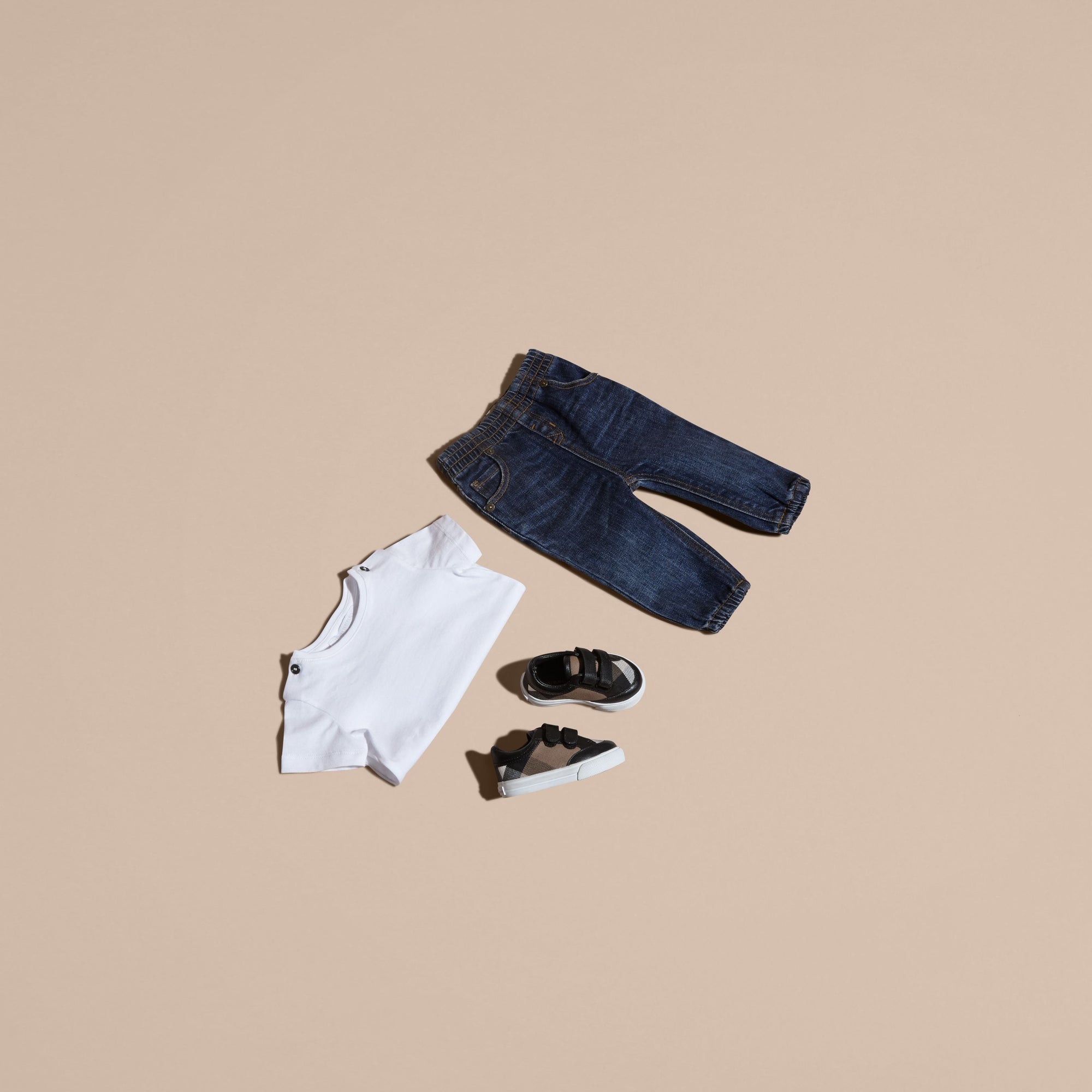 Legging en denim extensible - Indigo