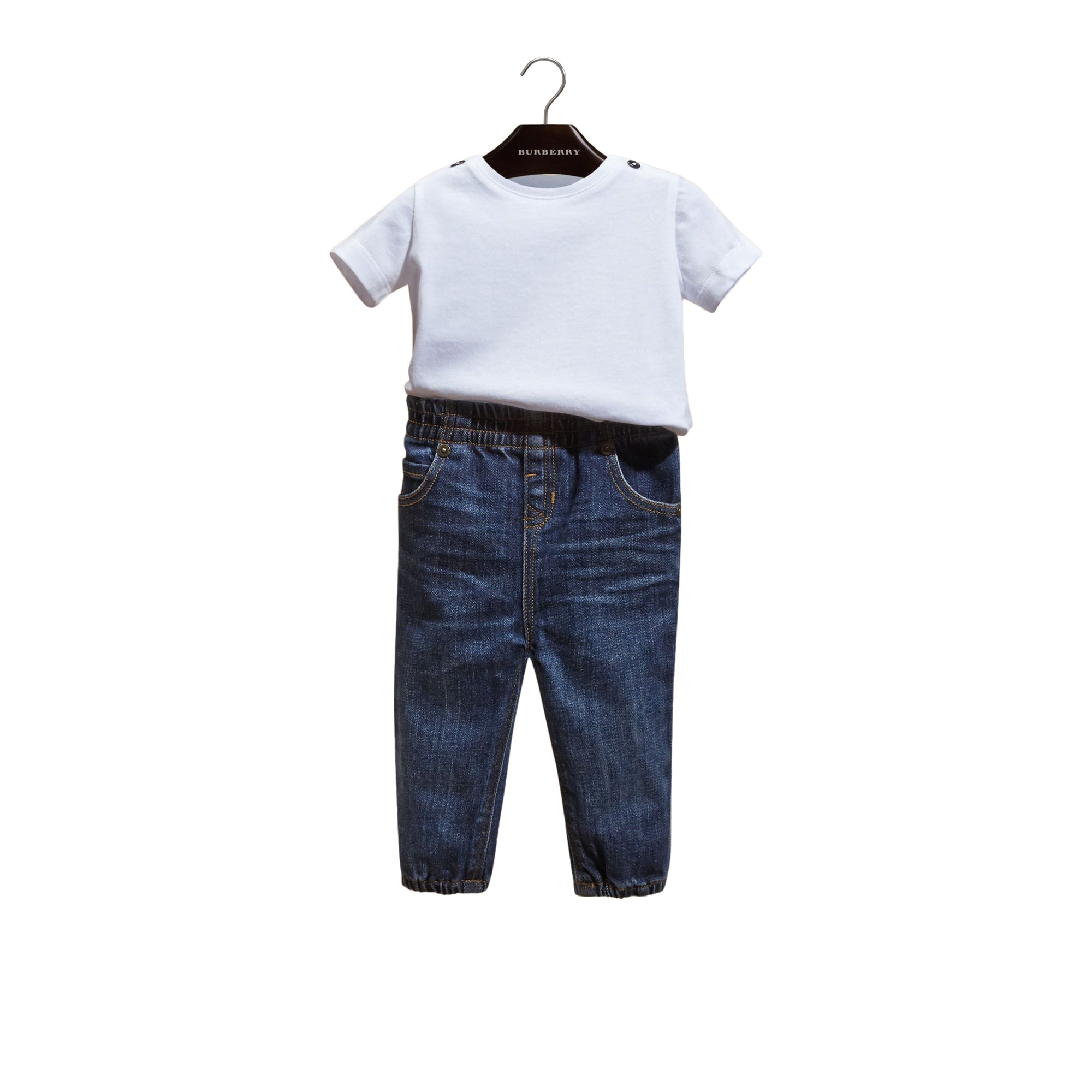 Legging en denim extensible - Indigo