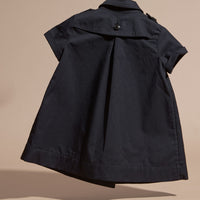 Robe trench en coton - Navy