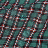 Chemise tartan en sergé de coton - Dark Teal Green