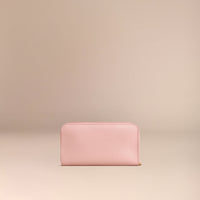 Portefeuille zippé en cuir London verni - Ash Rose