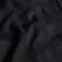 Chemise en coton à motif check - Bright Navy