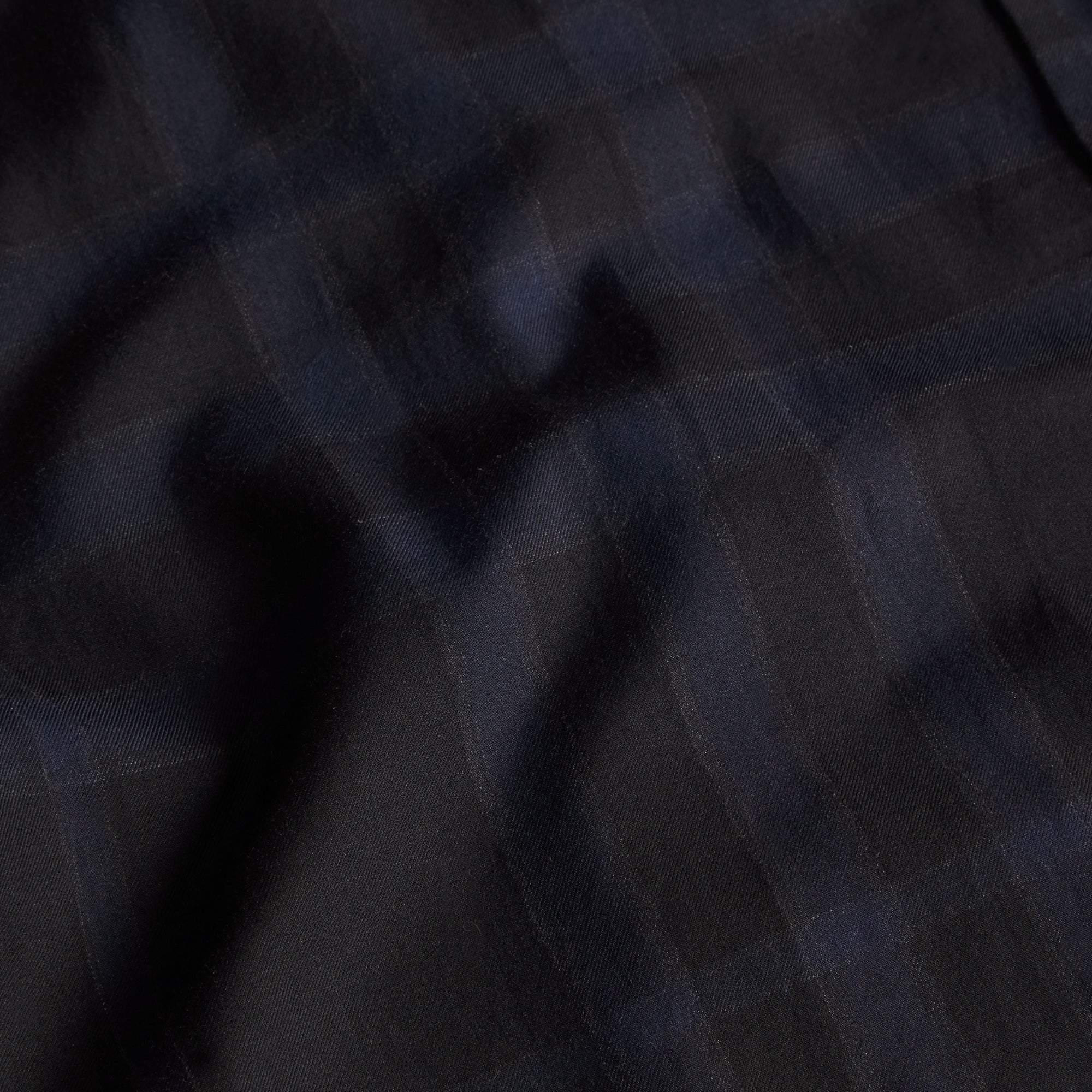 Chemise en coton à motif check - Bright Navy