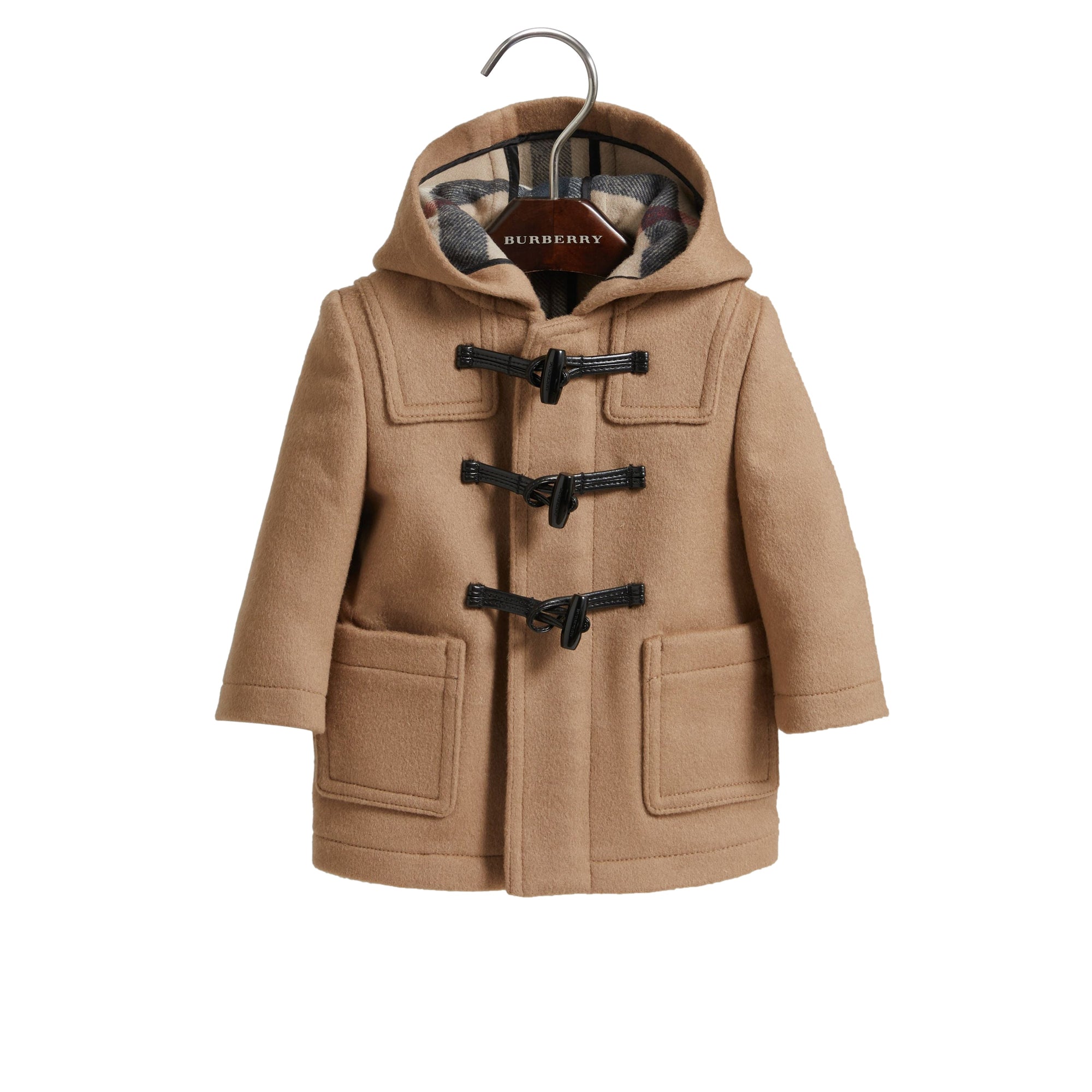 Duffle-coat en laine - New Camel