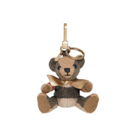 Porte-clés Thomas Bear en cachemire - Camel