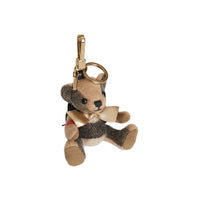 Porte-clés Thomas Bear en cachemire - Camel