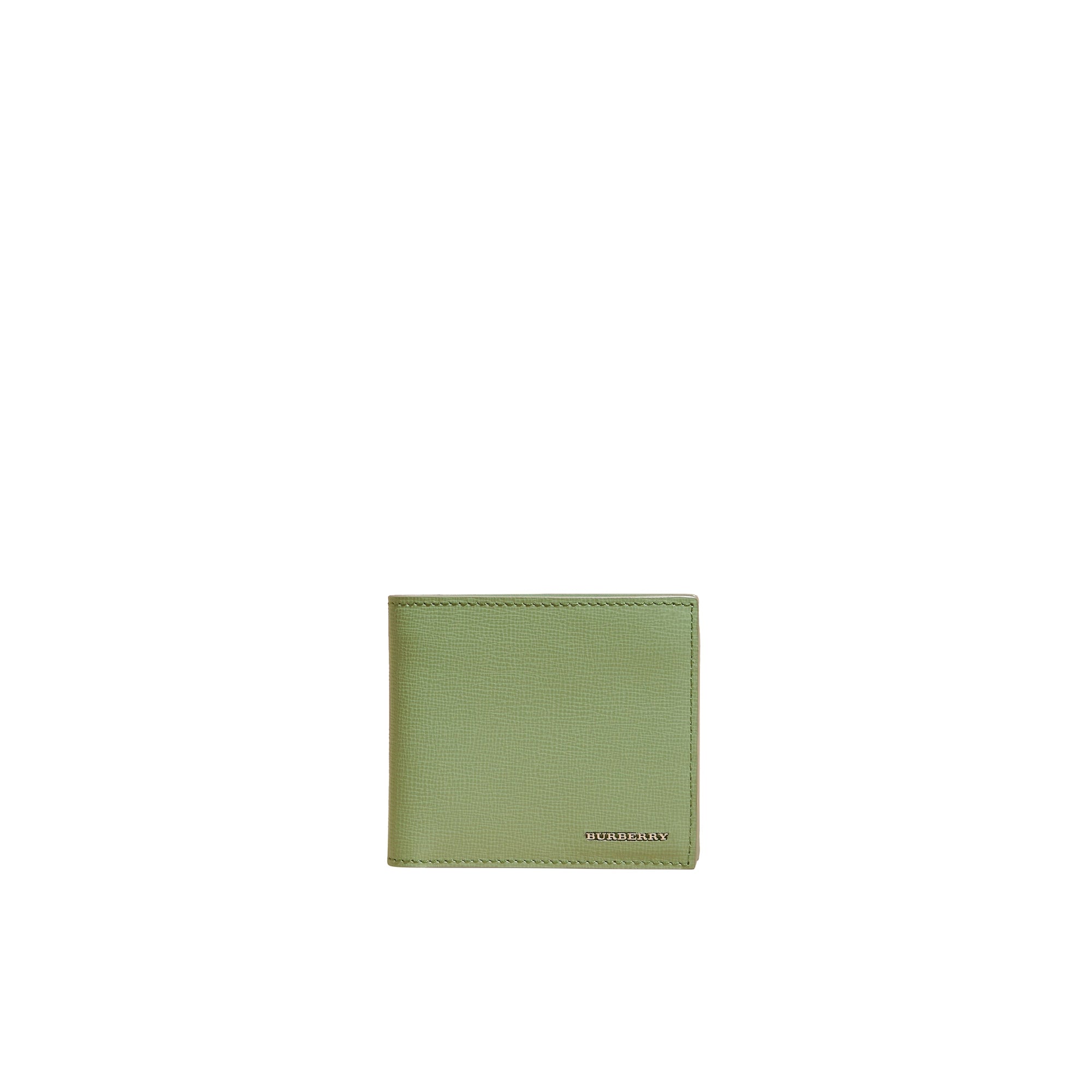 Porte-monnaie à rabat en cuir London - Antique Green